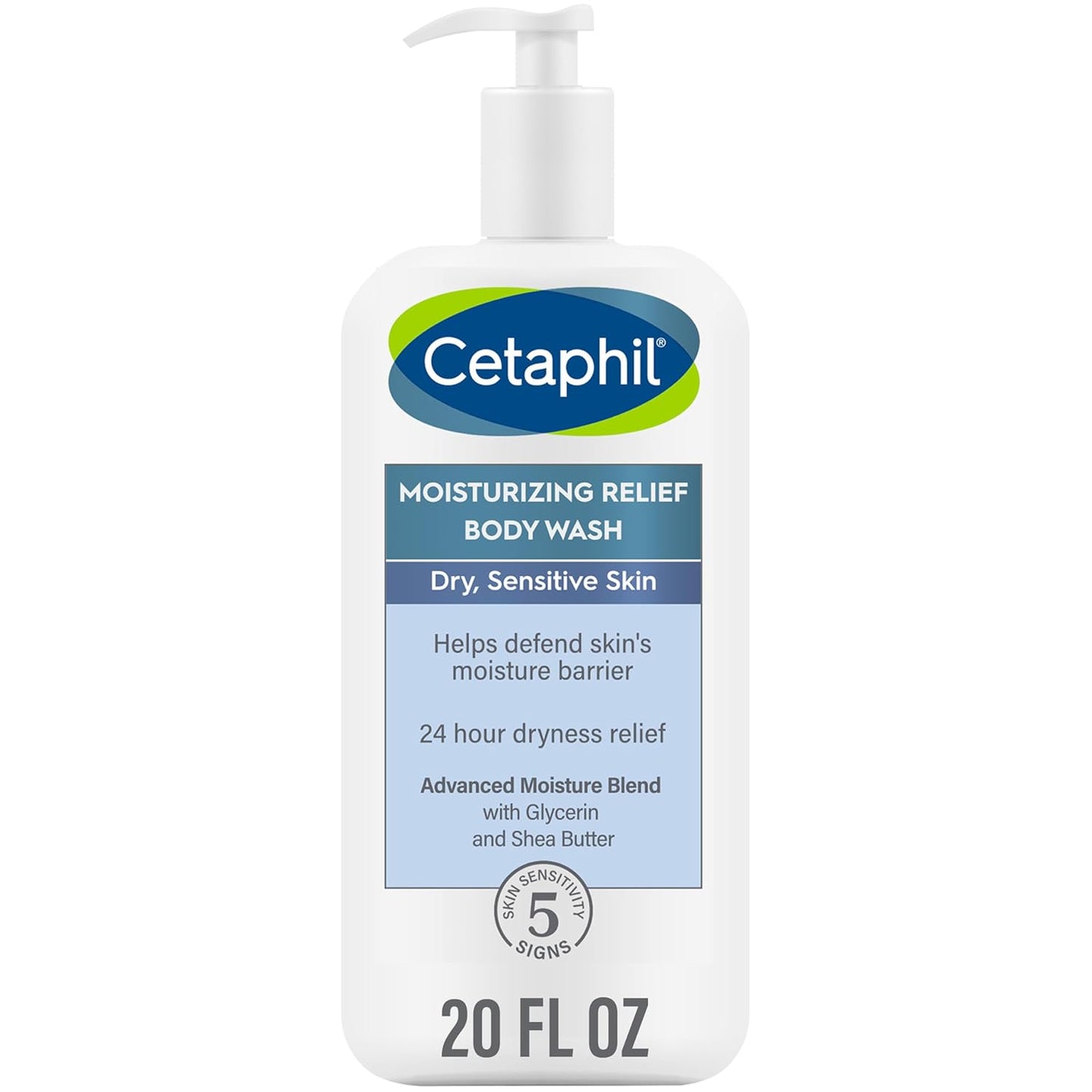Cetaphil Moisturizing Flare-Up Relief Body Wash