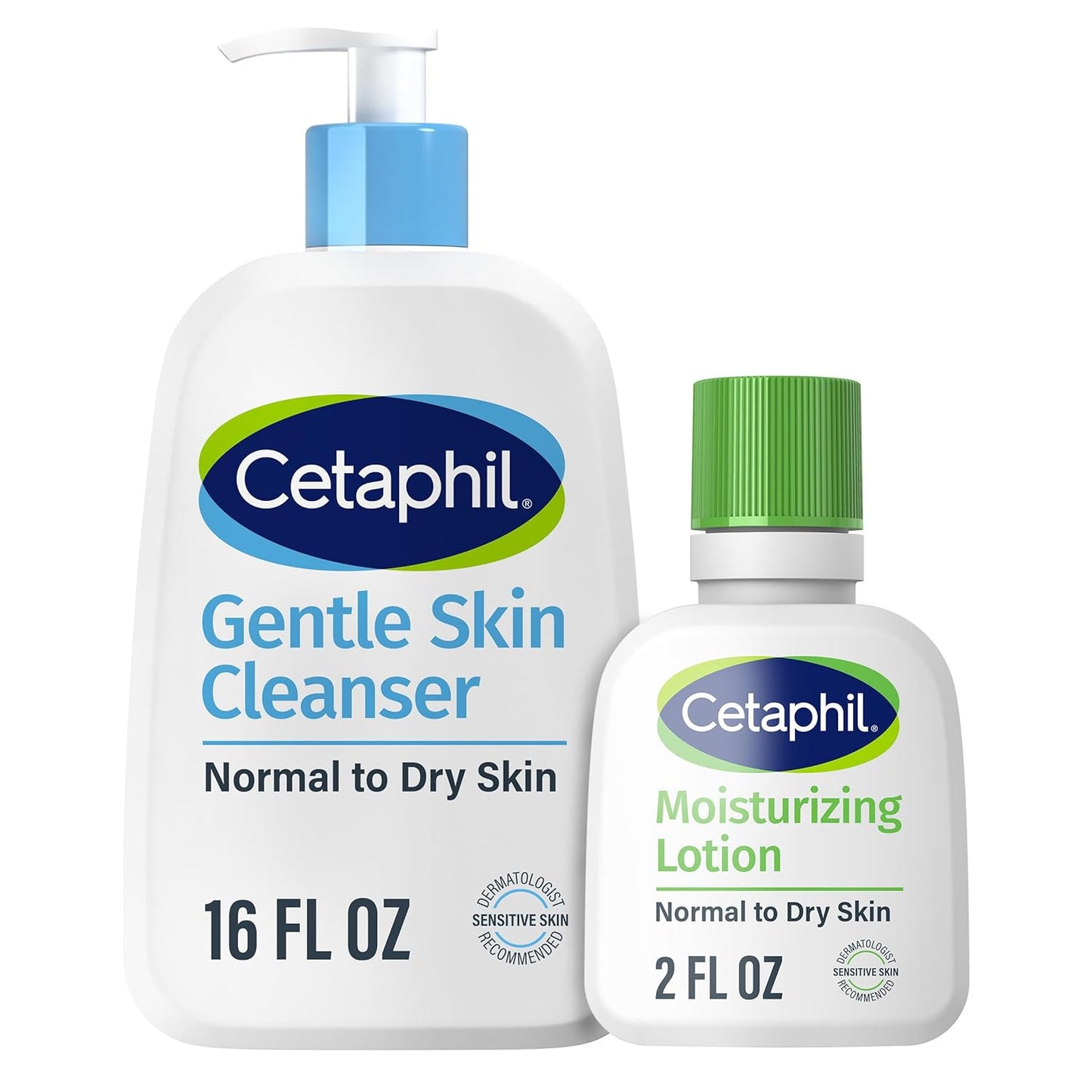 Cetaphil Hydrating Gentle Skin Cleanser + Moisturizing Lotion Set